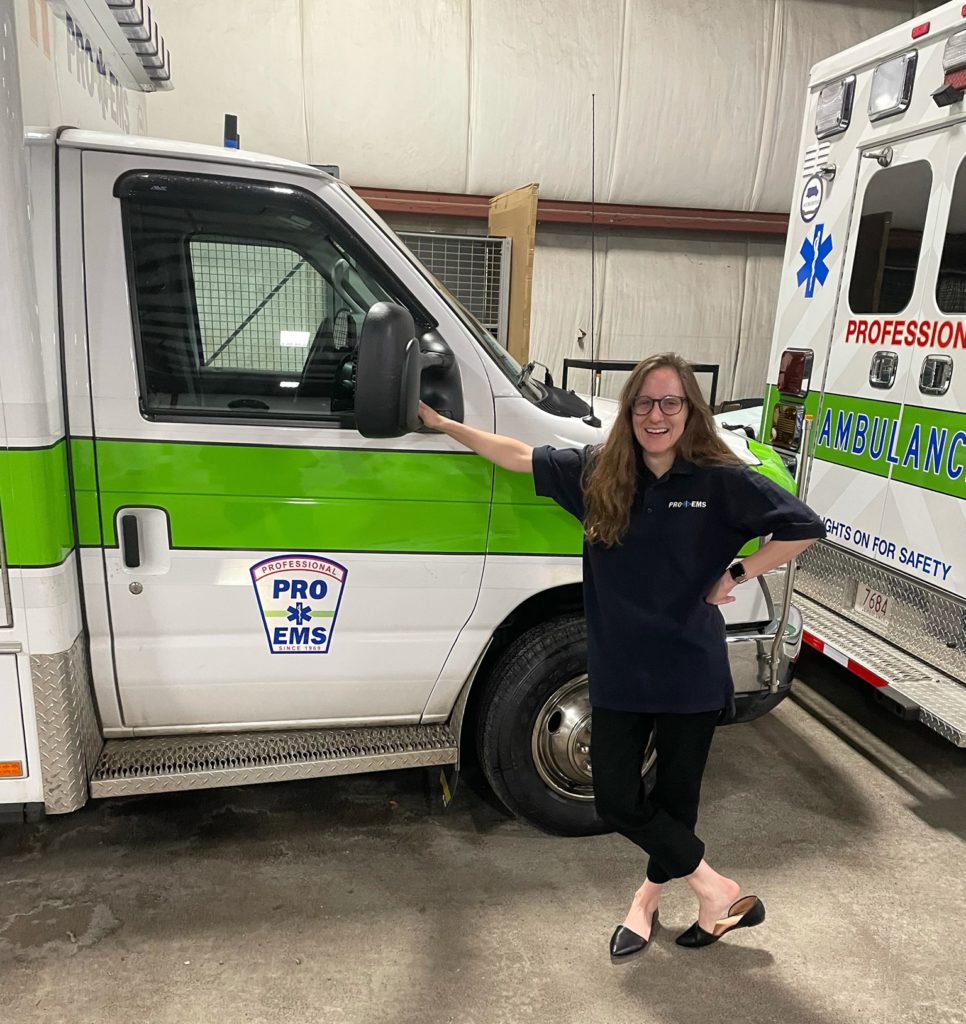 Pro EMS paramedic and ambulance
